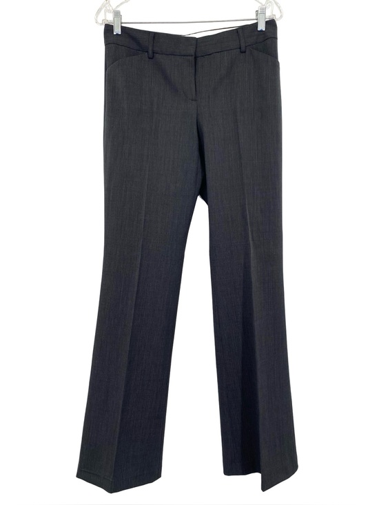 Theory Pants - Theory Stretch Wool Straight Full-Length Trousers Dress Pants Size 6